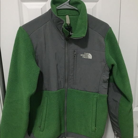 The North Face Jackets & Blazers - Gray and Green North Face Denali Jacket